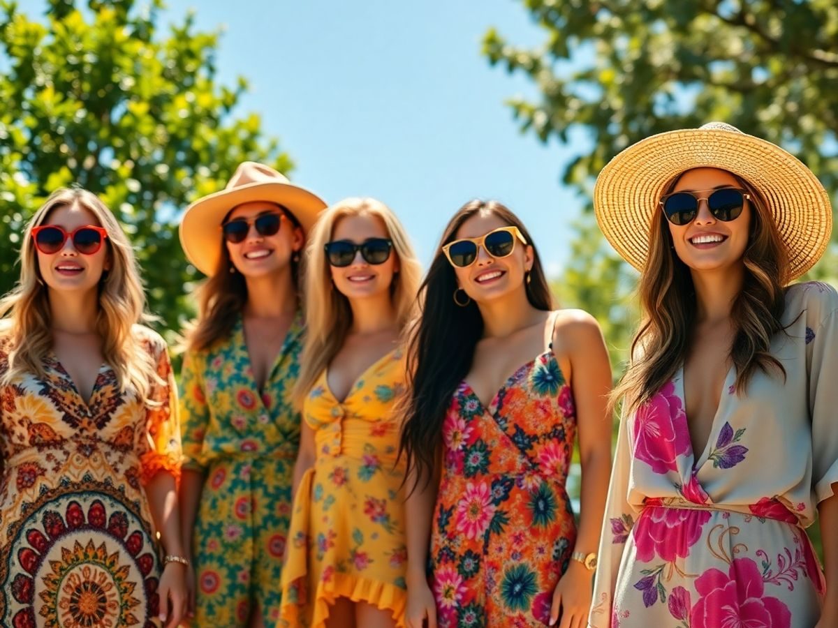 Vedete purtând ținute moderne de vară