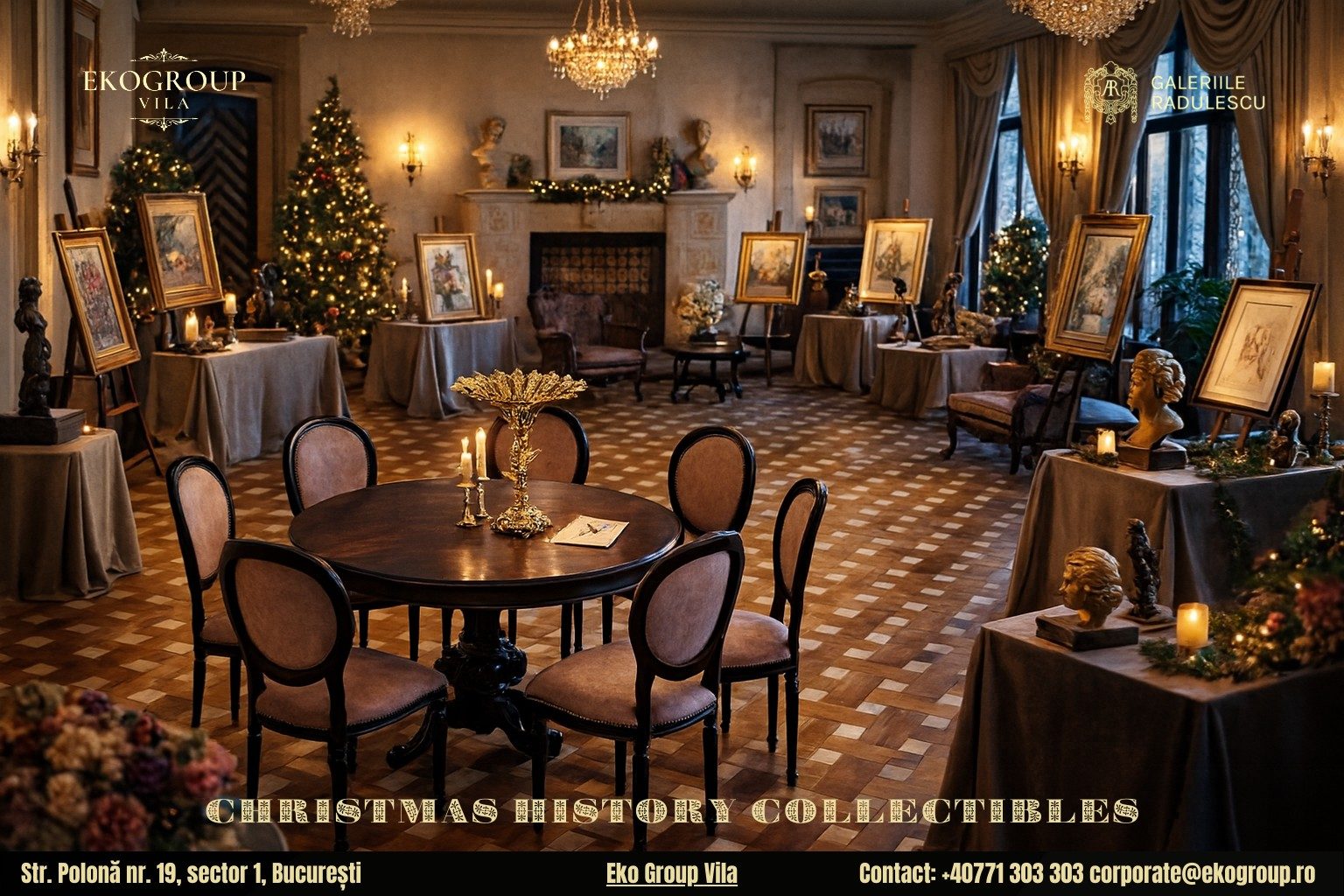 Istoria Crăciunului: O călătorie în farmecul și eleganța sărbătorilor anilor ’30 la Eko Group Vila